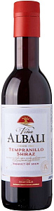 Красное Полусухое Вино Vina Albali Tempranillo-Shiraz Valdepenas 0.187 л