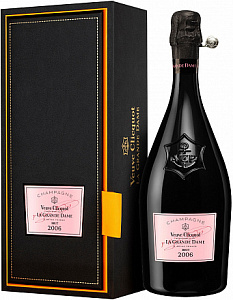 Розовое Сухое Шампанское Veuve Clicquot La Grande Dame Rose 2006 г. 0.75 л Gift Box