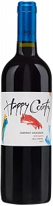 Красное Полусладкое Вино Happy Country Cabernet Sauvignon Central Valley DO Bodegas y Vinedos de 0.75 л