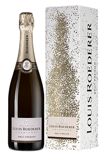 Белое Брют Шампанское Louis Roederer Brut Premier 0.75 л Gift Box Grafika