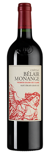 Красное Сухое Вино Chateau Belair Monange 2016 г. 0.75 л