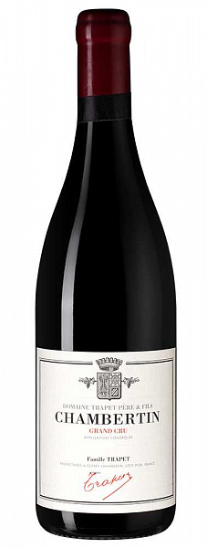 Вино Chambertin Grand Cru Domaine Trapet Pere et Fils 2011 г. 0.75 л
