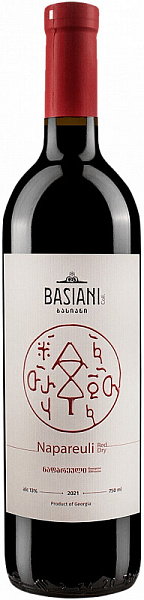 Вино Basiani Napareuli 0.75 л