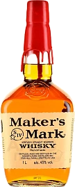 Виски Maker's Mark Kentucky Straight Bourbon Whisky 1 л