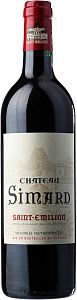 Красное Сухое Вино Chateau Simard Saint-Emilion 2011 г. 0.75 л
