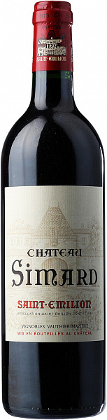 Вино Chateau Simard Saint-Emilion 2011 г. 0.75 л
