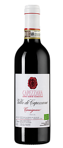 Красное Сухое Вино Villa di Capezzana Carmignano 2015 г. 0.375 л