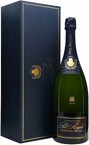 Белое Брют Шампанское Pol Roger Cuvee Sir Winston Churchill 2012 г. 3 л Gift Box