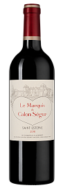 Вино Le Marquis de Calon Segur Chateau Calon Segur 2018 г. 0.75 л