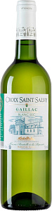 Белое Сухое Вино Croix Saint Salvy Blanc Sec Gaillac 0.75 л