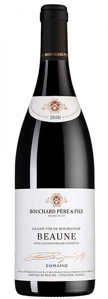 Вино Bouchard Pere & Fils Beaune 2018 г. 0.75 л