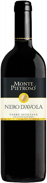 Вино Monte Pietroso Nero d'Avola 2018 г. 0.75 л