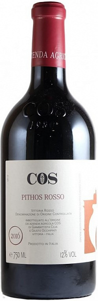 Вино Vittoria DOC COS Pithos Rosso 2016 г. 0.75 л