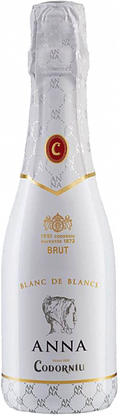 Игристое вино Cava Anna de Codorniu Blanc de Blancs Brut 0.375 л