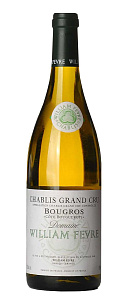 Белое Сухое Вино Chablis Grand Cru Bougros Cote Bouguerots William Fevre 2021 г. 0.75 л