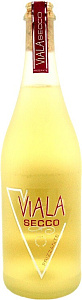 Белое Полусладкое Игристое вино Viala Secco Frizzante 0.75 л