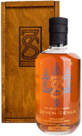 Виски Seven Seals Zodiac The Age of Aquarius Peated Single Malt 0.5 л Gift Box