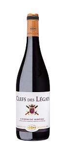 Красное Сухое Вино Cotes du Rhone Clefs de Legats 0.75 л
