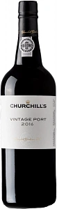 Красное Сладкое Портвейн Churchill's Vintage Port 2016 г. 0.75 л