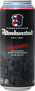 Пиво Altenkunstadt Shwarzbier Can 0.5 л