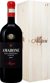 Вино Amarone della Valpolicella DOCG Classico Allegrini 2019 г. 1.5 л в подарочной упаковке