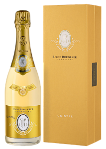 Белое Брют Шампанское Louis Roederer Cristal 2013 г. 0.75 л Gift Box
