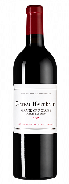 Вино Chateau Haut-Bailly 2007 г. 0.75 л
