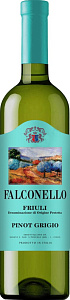 Белое Сухое Вино Reguta Falconello Pinot Grigio Friuli DOP 0.75 л