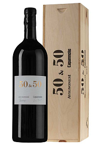 Красное Сухое Вино 50 & 50 2016 г. 3 л Gift Box