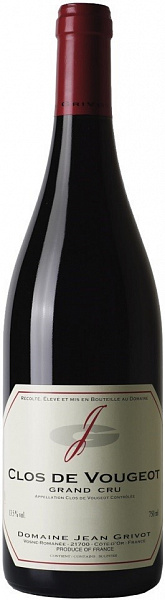 Вино Domaine Jean Grivot Clos de Vougeot Grand Cru 2011 г. 1.5 л