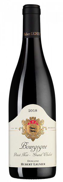 Вино Domaine Hubert Lignier Bourgogne Pinot Noir 2018 г. 0.75 л