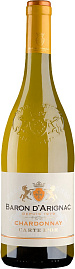 Вино Baron d'Arignac Carte D'Or Chardonnay 0.75 л