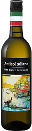 Вино Antico Italiano Bianco Semi-Dolce 0.7 л