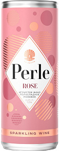 Розовое Полусладкое Игристое вино La Petite Perle Rose Can 0.25 л