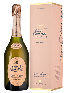 Игристое вино Grande Cuvee 1531 Cremant de Limoux Rose Aimery Sieur d'Arques 0.75 л Gift Box