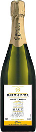 Игристое вино Baron d'Or Brut Cremant de Bordeaux AOC 0.75 л