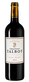 Вино Chateau Talbot 2011 г. 0.75 л