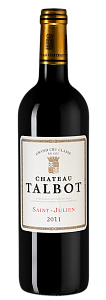 Красное Сухое Вино Chateau Talbot 2011 г. 0.75 л