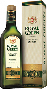 Виски Royal Green Classic Blended 0.75 л Gift Box