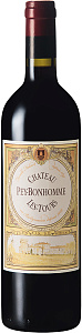 Красное Сухое Вино Chateau Pey-Bonhomme Les-Tours 2019 г. 0.75 л
