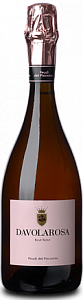 Розовое Брют Игристое вино Feudi del Pisciotto Davolarosa Brut Rose 0.75 л
