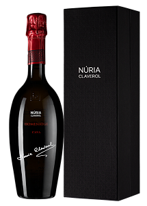 Белое Экстра брют Игристое вино Cava Nuria Claverol Homenatge Extra Brut 2014 г. 0.75 л Gift Box