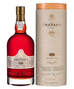 Красное Сладкое Портвейн Graham's 40 Year Old Tawny Port 2014 г. 0.75 л Gift Box