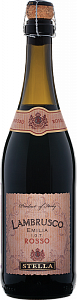 Красное Полусладкое Жемчужное вино Stella Lambrusco Rouge 0.75 л