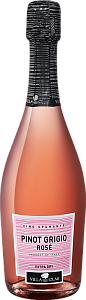 Розовое Экстра драй Игристое вино Pinot Grigio Rose Spumante 0.75 л