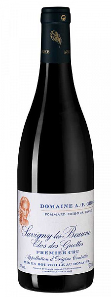 Вино Savigny-les-Beaune Premier Cru Clos des Guettes Domaine Anne-Francoise Gros 2019 г. 0.75 л