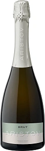 Белое Брют Игристое вино Aristov Blanc Brut 0.75 л