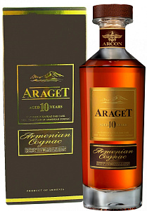 Коньяк Araget 10 Years Old 0.5 л в подарочной упаковке