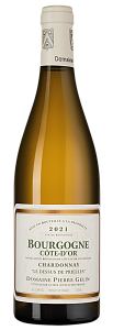 Белое Сухое Вино Bourgogne Chardonnay Cote d`Or Le Dessus de Prielles Domaine Pierre Gelin 2021 г. 0.75 л