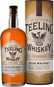 Виски Teeling Irish Whiskey Single Grain 0.7 л в подарочной упаковке